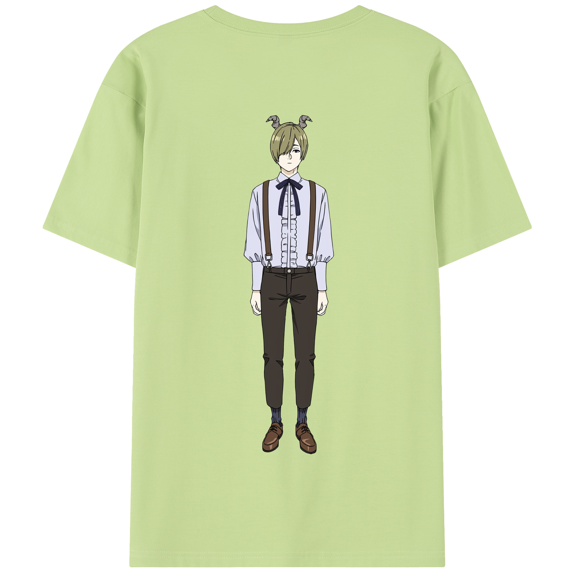 （画像用） 葬送のフリーレン Frieren 綿100％半袖Tシャツ（背面プリント）